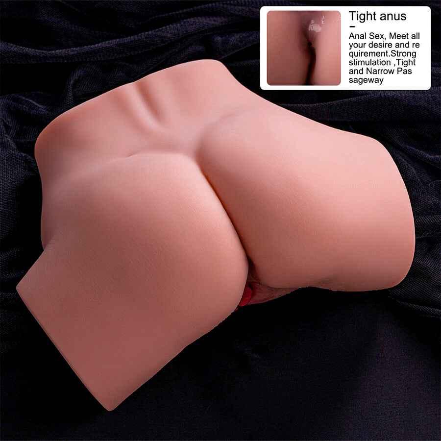 XISE - TRACY VIBRIERENDER REALISTISCHER MULTIPOSITIONS-MASTURBATOR FÜR VAGINA UND ANUS - Vanelion Paradise