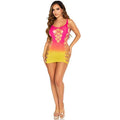 LEG AVENUE – NAHTLOSES MINIKLEID MIT SCHLITZEN SUNSET - Vanelion Paradise