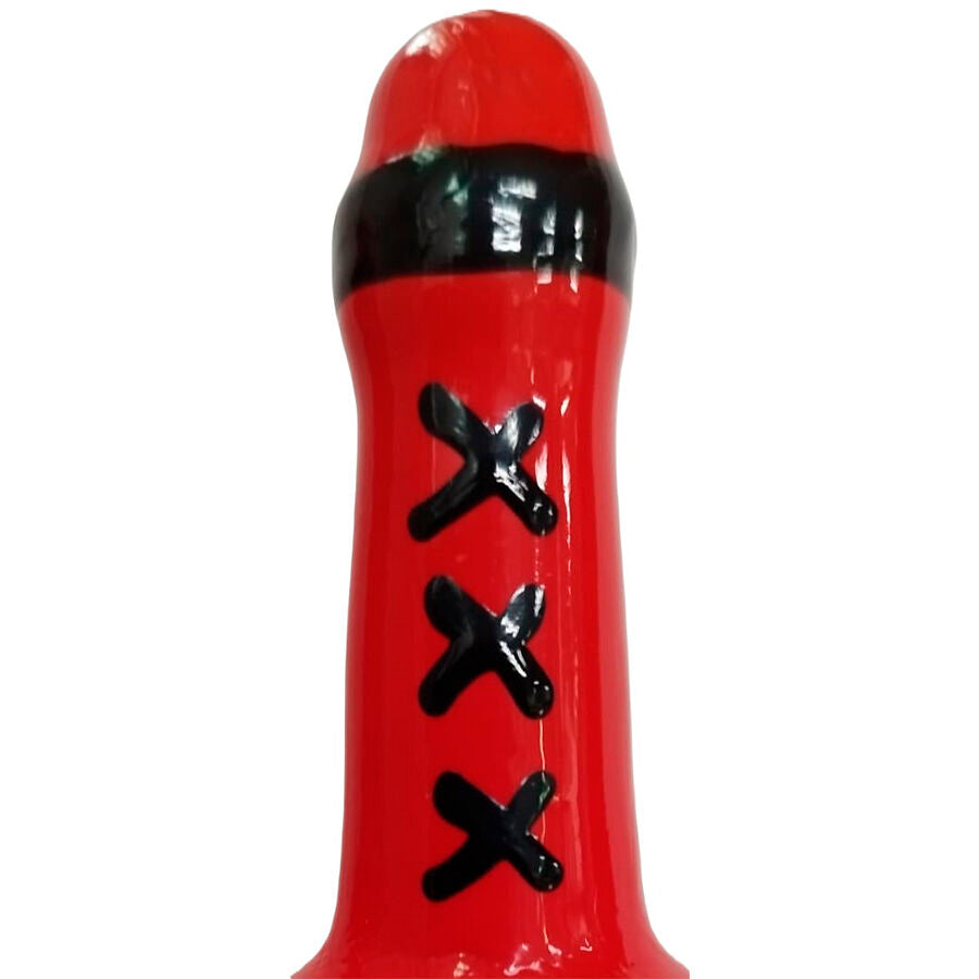 CONDOMERIE - HANDBEMALTE NEUHEITSKONDOME AMSTERDAM ROT