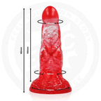 EPIC - DILDO AGNIS CRIMSON FIRE - Vanelion Paradise