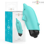 INTENSE - ECHO VIBRIERENDES BULLET DELPHIN BLAU 8 X 4,7 CM - Vanelion Paradise