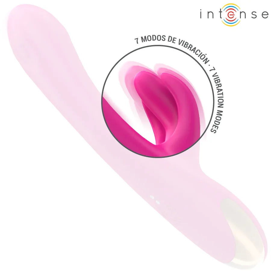 INTENSE - BRITNEY MULTIFUNKTIONS-RABBIT-VIBRATOR 23 CM ROSA - Vanelion Paradise