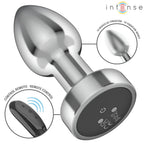INTENSE - ANAL PLUG 10 VIBRATIONEN METALL MIT FERNBEDIENUNG S - Vanelion Paradise