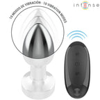 INTENSE - ANAL PLUG 10 VIBRATIONEN METALL MIT FERNBEDIENUNG S - Vanelion Paradise