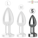 INTENSE - ANAL PLUG 10 VIBRATIONEN METALL MIT FERNBEDIENUNG S - Vanelion Paradise
