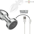 INTENSE - ANAL PLUG 10 VIBRATIONEN METALL MIT FERNBEDIENUNG S - Vanelion Paradise