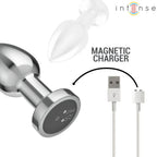 INTENSE - ANAL PLUG 10 VIBRATIONEN METALL MIT FERNBEDIENUNG M - Vanelion Paradise