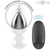 INTENSE - ANAL PLUG 10 VIBRATIONEN METALL MIT FERNBEDIENUNG M - Vanelion Paradise