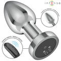 INTENSE - ANAL PLUG 10 VIBRATIONEN METALL MIT FERNBEDIENUNG M - Vanelion Paradise