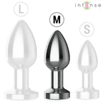 INTENSE - ANAL PLUG 10 VIBRATIONEN METALL MIT FERNBEDIENUNG M - Vanelion Paradise
