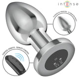 INTENSE - ANAL PLUG 10 VIBRATIONEN METALL MIT FERNBEDIENUNG L - Vanelion Paradise