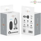 INTENSE - ANAL PLUG 10 VIBRATIONEN METALL MIT FERNBEDIENUNG L - Vanelion Paradise