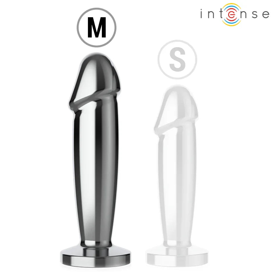 INTENSE - ANAL PLUG 10 VIBRATIONEN METALLDILDO MIT FERNBEDIENUNG M - Vanelion Paradise