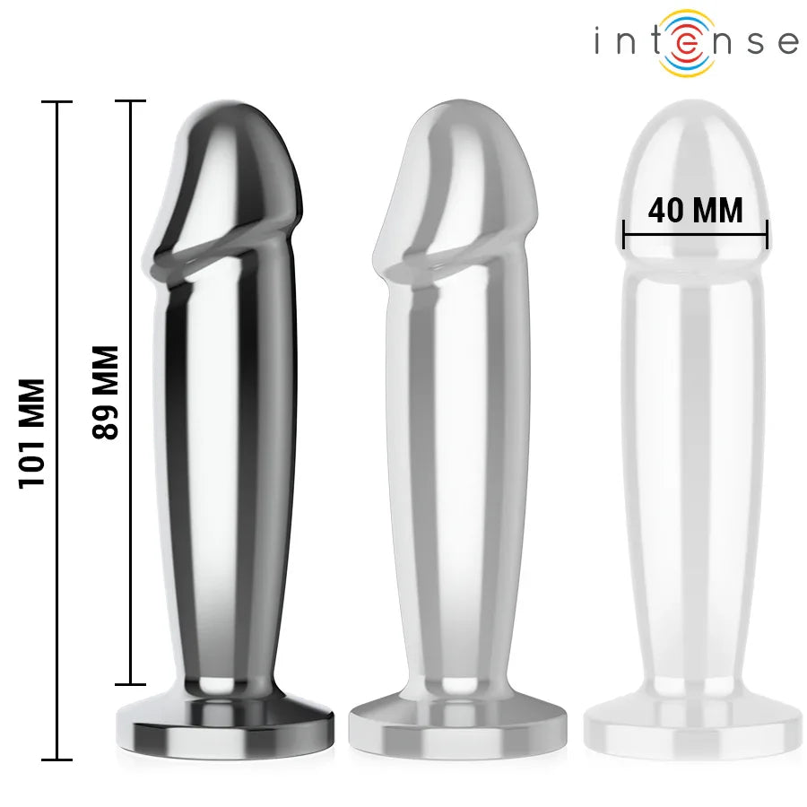 INTENSE - ANAL PLUG 10 VIBRATIONEN METALLDILDO MIT FERNBEDIENUNG M - Vanelion Paradise