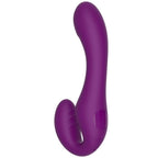 Xocoon Strapless Strap-On Pulse Vibe Paarvibrator in Lila – Produktansicht 6