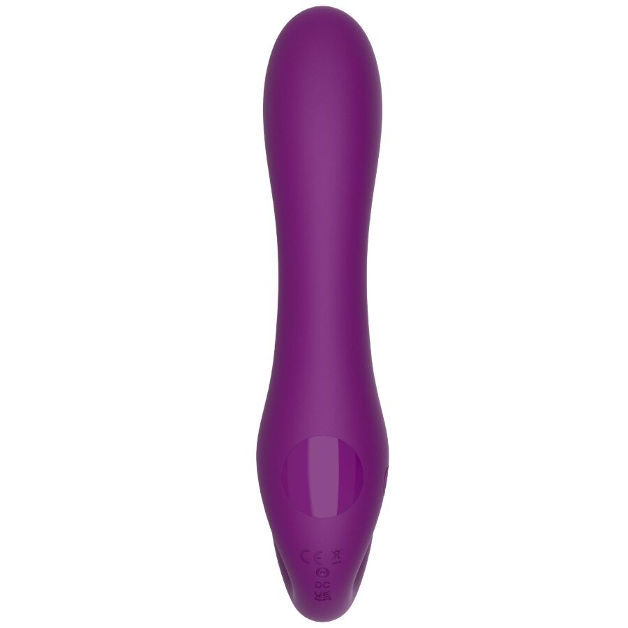 Xocoon Strapless Strap-On Pulse Vibe Paarvibrator in Lila – Produktansicht 9