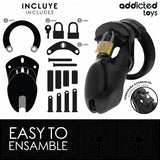 ADDICTED TOYS LOCKED - VERBOTENES PENISKÄFIG 10 CM - Vanelion Paradise