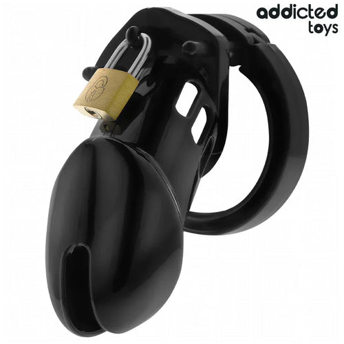 ADDICTED TOYS LOCKED - OBSIDIAN HOLD PENISKÄFIG GRÖSSE M - Vanelion Paradise
