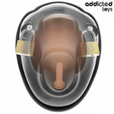 ADDICTED TOYS LOCKED - SCHLÜSSELLOSER PENISKÄFIG 11,5 CM - Vanelion Paradise