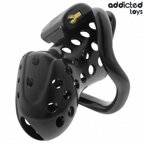 ADDICTED TOYS LOCKED - ANGEKETTETER HOHLPENISKÄFIG 10,5 CM - Vanelion Paradise