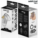 ADDICTED TOYS LOCKED - IRON CELL METALL-PENISKÄFIG 5 CM GRÖSSE L - Vanelion Paradise
