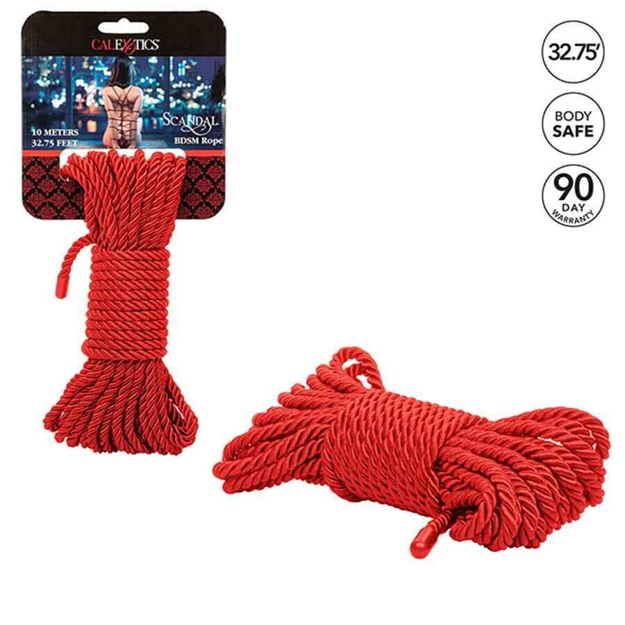 CALEXOTICS - SCANDAL RED BDSM-SEIL 10 M - Vanelion Paradise