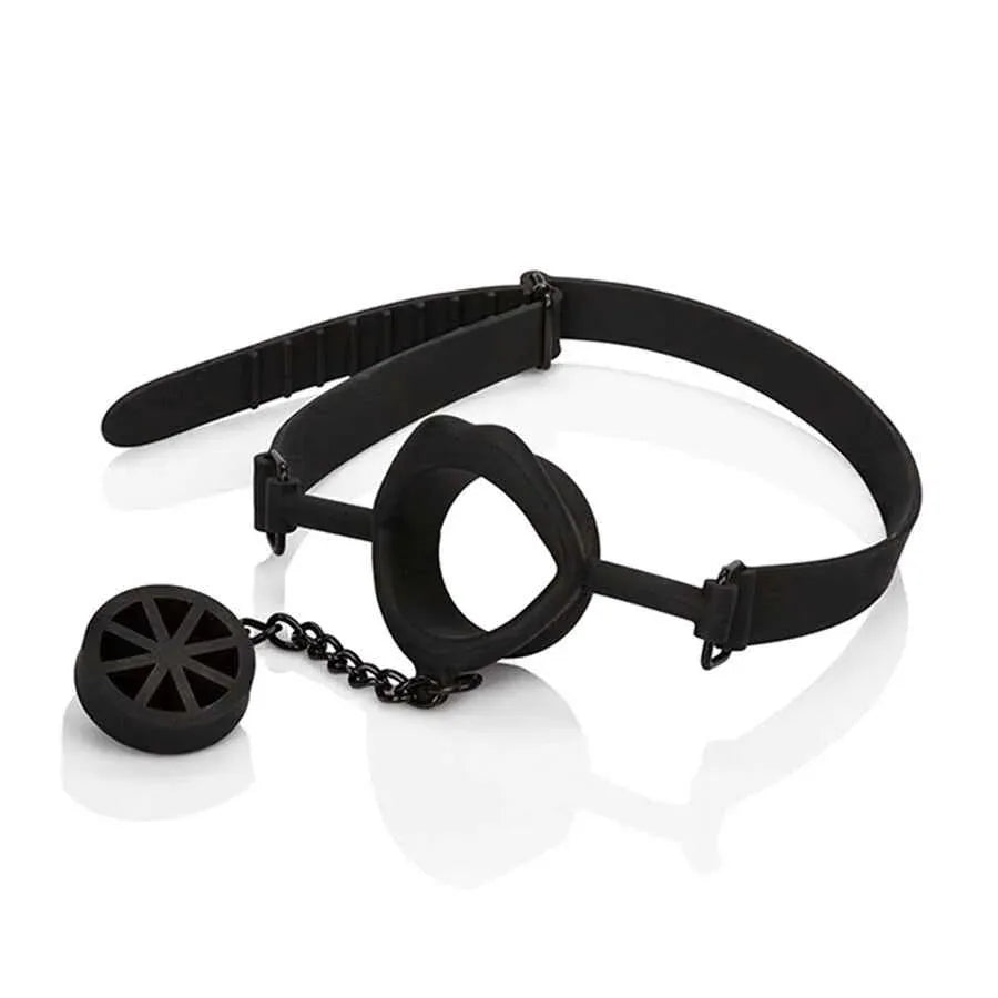 CALEXOTICS - SCANDAL -GAG MIT SCHWARZEM SILIKON-PLUG - Vanelion Paradise
