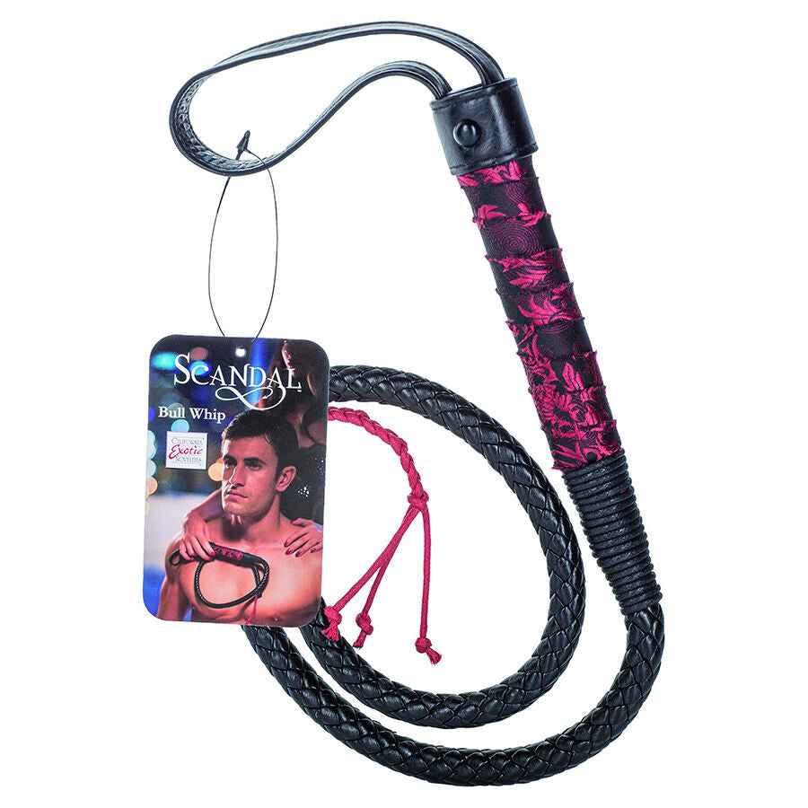 CALEXOTICS - SCANDAL BLACK BULL TAIL WHIP - Vanelion Paradise