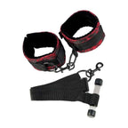 CALEXOTICS - SCANDAL BLACK TÜR HANDSCHELLEN - Vanelion Paradise