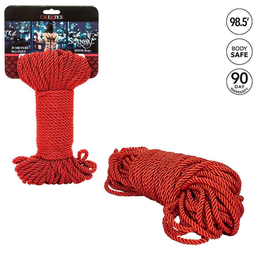 CALEXOTICS - SCANDAL RED BDSM-SEIL 30 M - Vanelion Paradise