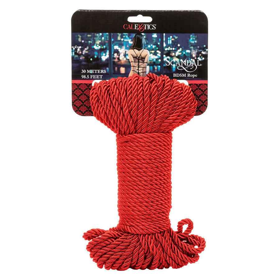 CALEXOTICS - SCANDAL RED BDSM-SEIL 30 M - Vanelion Paradise