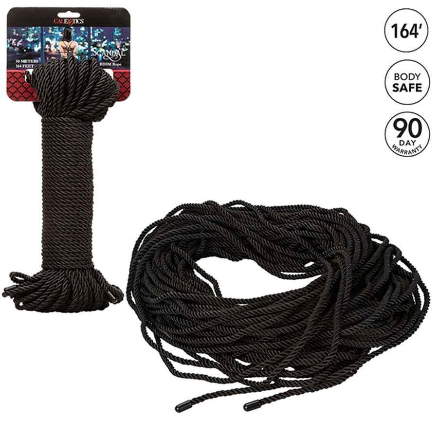 CALEXOTICS - SCANDAL SCHWARZES BDSM-SEIL 50 M - Vanelion Paradise