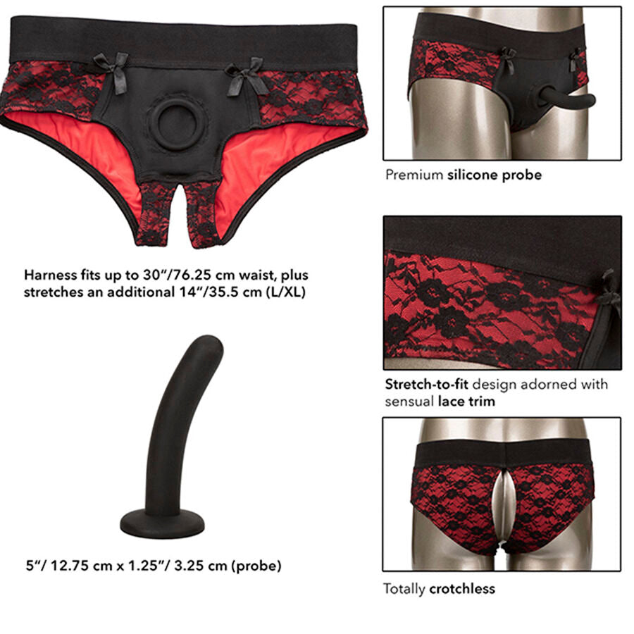 CALEXOTICS - SCANDAL SET AUS SCHWIMMENDEM HÖSCHEN MIT DILDO GRÖSSE L/XL