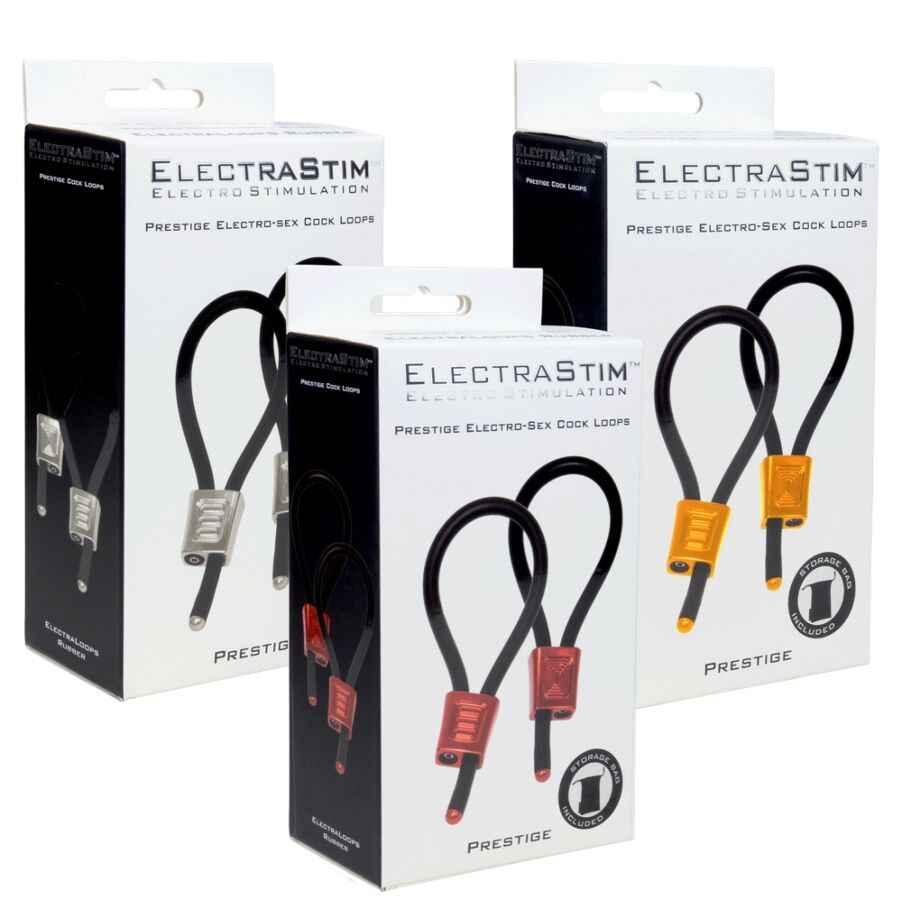 ELECTRASTIM - PRESTIGE ELECTRA LOOPS VERSTELLBARE COCKRINGE ROT - Vanelion Paradise