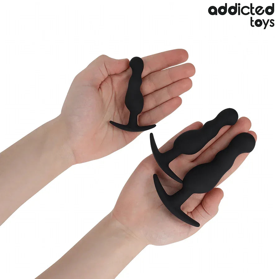ADDICTED TOYS - 3ER-SET ANALPLUG MODELL 1 - Vanelion Paradise