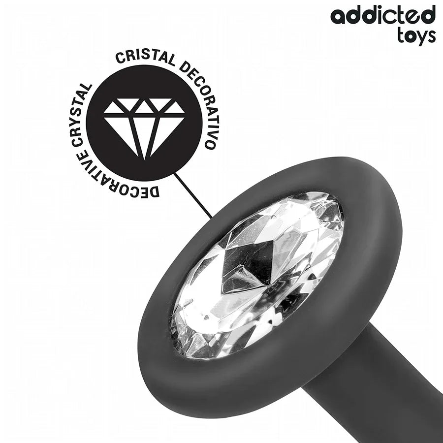 ADDICTED TOYS - 3ER-SET ANALPLUG MIT JUWEL - Vanelion Paradise