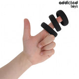 ADDICTED TOYS - SET AUS FLACHEN SILIKONRINGEN - Vanelion Paradise