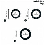 ADDICTED TOYS - SET AUS FLACHEN SILIKONRINGEN - Vanelion Paradise