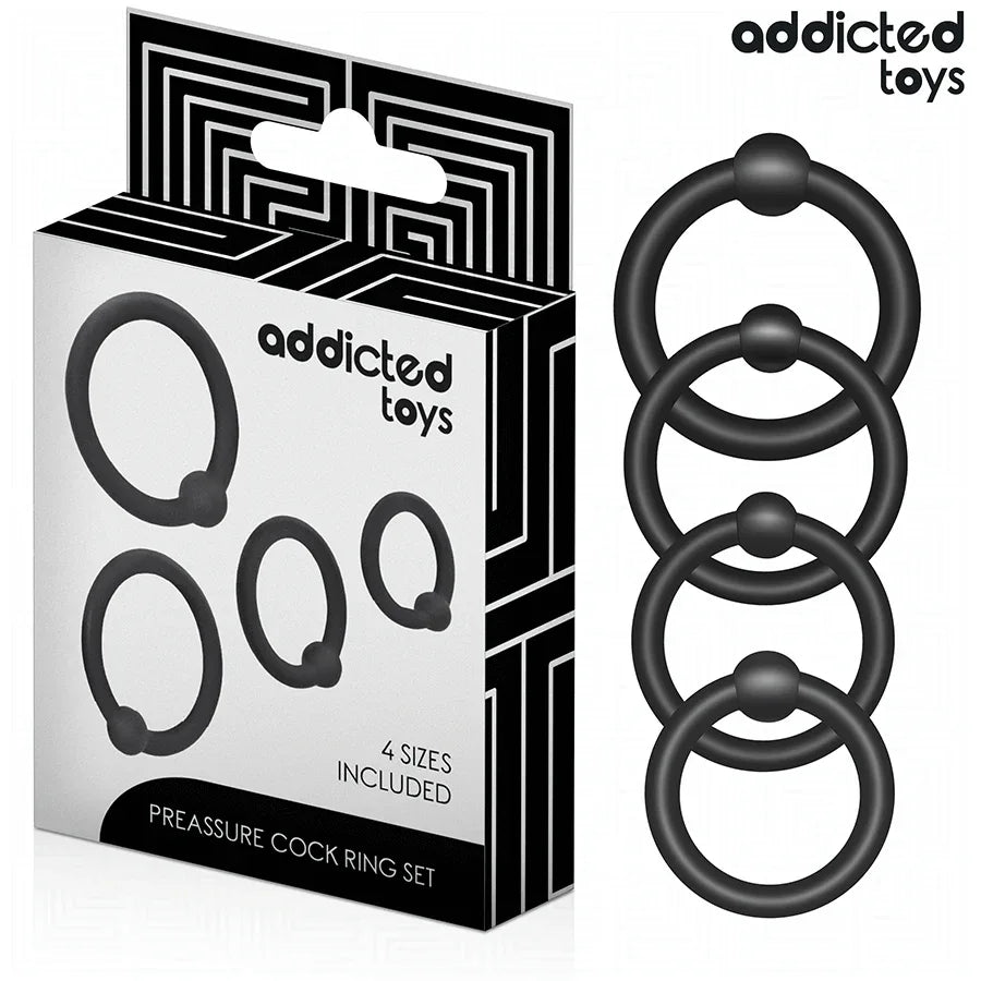 ADDICTED TOYS - SET AUS DRUCKRINGEN AUS SILIKON - Vanelion Paradise