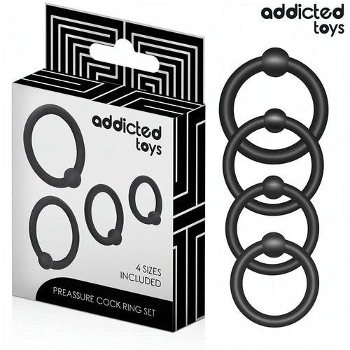 ADDICTED TOYS - SET AUS DRUCKRINGEN AUS SILIKON - Vanelion Paradise