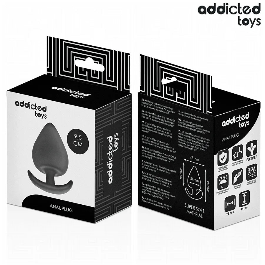 ADDICTED TOYS - ANALPLUG GRÖSSE XL 9.5 CM - Vanelion Paradise