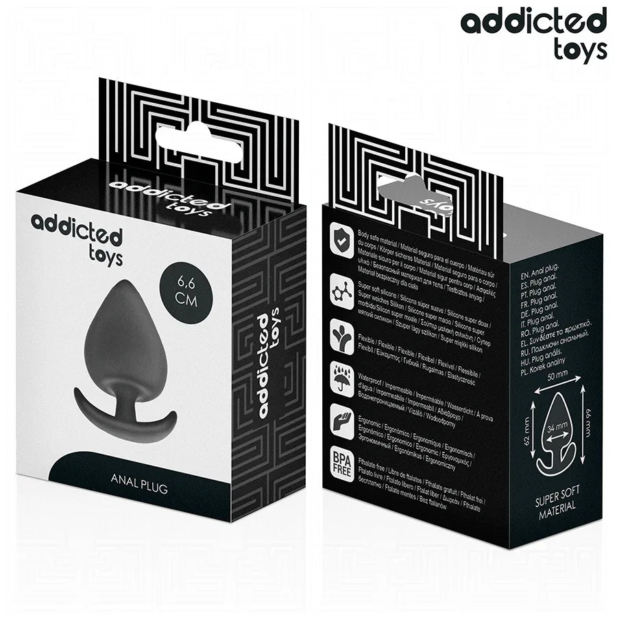 ADDICTED TOYS - ANALSTECKER GRÖSSE M 6,6 CM - Vanelion Paradise