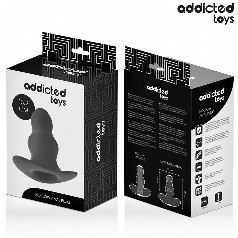 ADDICTED TOYS - HOHL ANAL PLUG GRÖSSE XL 13,9 CM - Vanelion Paradise