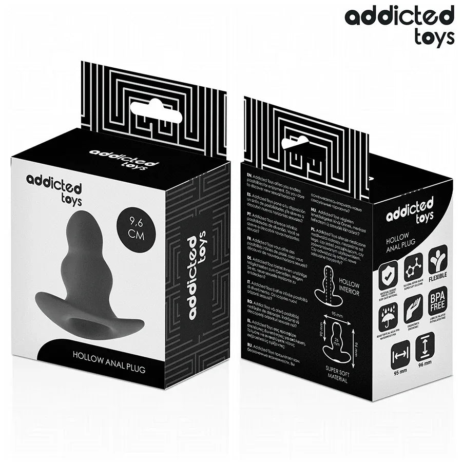 ADDICTED TOYS - HOHL ANAL PLUG GRÖSSE M 9,6 CM - Vanelion Paradise