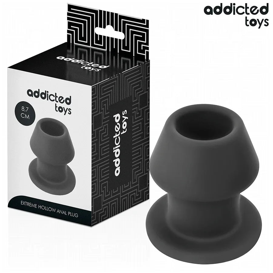 ADDICTED TOYS - EXTREM HOHL ANAL PLUG GRÖSSE M 8,7 CM - Vanelion Paradise