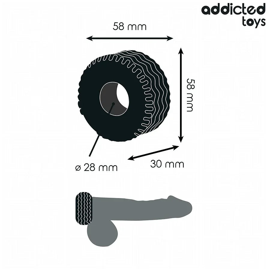 ADDICTED TOYS - EXTRA DICKER COCKRING - Vanelion Paradise