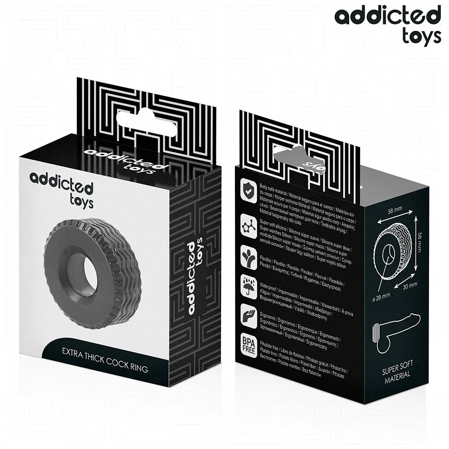 ADDICTED TOYS - EXTRA DICKER COCKRING - Vanelion Paradise