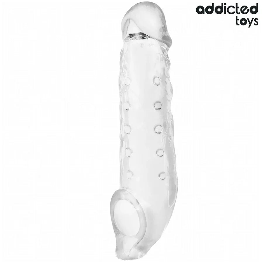 ADDICTED TOYS - TRANSPARENTE PENISVERLÄNGERUNG GRÖSSE S 23 CM - Vanelion Paradise
