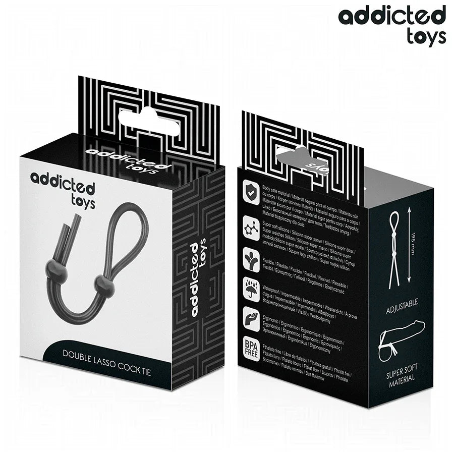 ADDICTED TOYS - SILIKONSEIL FÜR DEN DOPPELSCHLEIFEN-PENIS - Vanelion Paradise