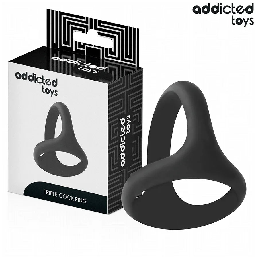 ADDICTED TOYS - DICKER DREIFACH-PENISRING - Vanelion Paradise